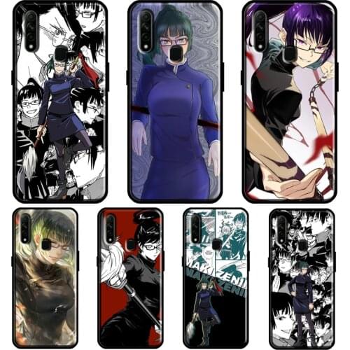 Maki Zenin Jujutsu Kaisen Case For OPPO A53 A31 2020 A5 A9 A15 A52 A72 A92 A1K A83 A91 A5S Find X3 Pro Reno 2Z Cover