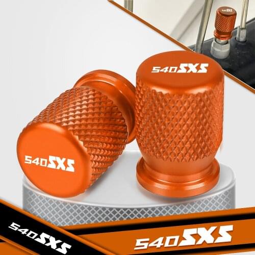 For 540SXS 540 SXS 2001 2002 2003 2004 2005 2006 With LOGO Motorcycle Accessories Wheel Tire Valve Stem Caps Airtight Covers