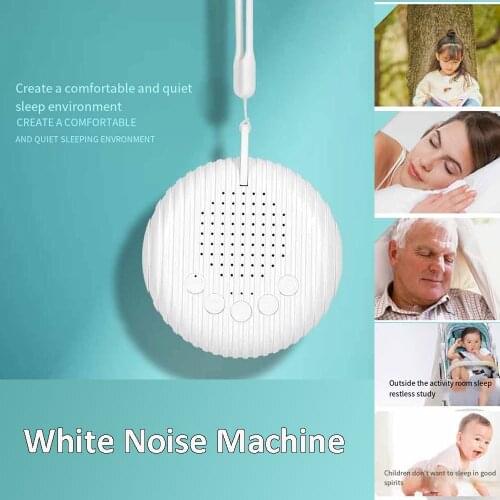 White noise machine for sleeping baby infant Adults Pressure toy Relief sleep music Machine Relaxation USB Rechargeable timed