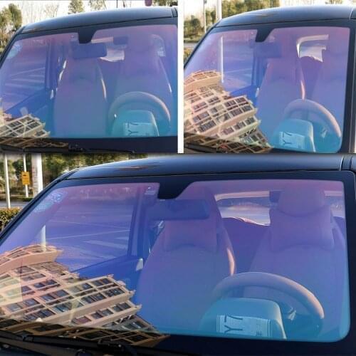 HOHOFILM 1x10m 72%VLT Chameleon Window Tint Car/house Window Film Auto Glass Sticker 99% UV Proof Solar Tint