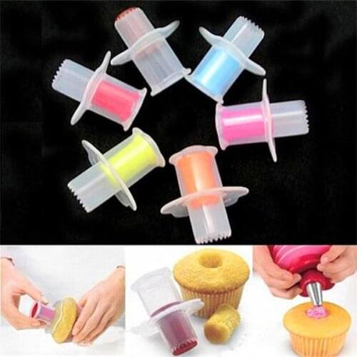 Cupcake Corer Tools Muffin Cake Pastry Corer Plunger Cutter Cupcake Bread Decorating Cake Digging Holes Device