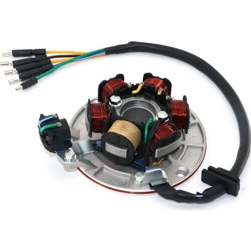 12V AC Ignition Magneto Stator Kit With Light For YINXIANG YX 140cc 150cc 160cc KAYO BSE SDG SSR Pitsterpro Dirt Bike