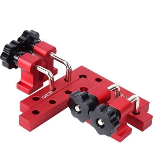 Woodworking Right Angle Ruler Fixture 90 Degree Positioning Squares Ruler Locator for Positioning 120x120mm