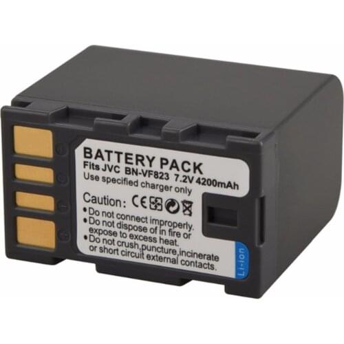Rechargeable Lithium-ion Battery Pack for JVC BN-VF823, BN-VF823U, BN-VF823US, BN-VF823USM, BN-VF823USP