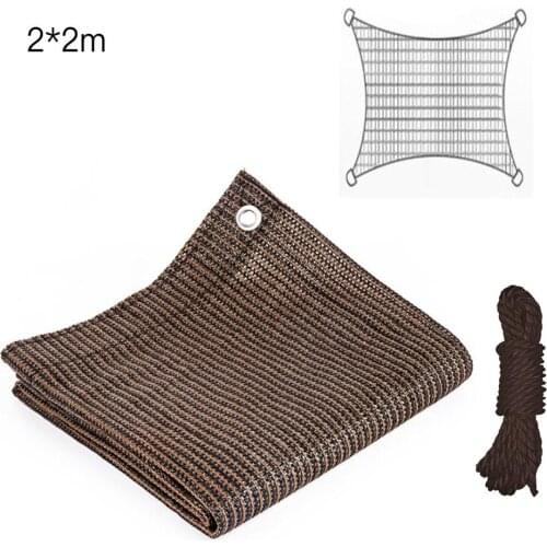 Durable Shade Cloth Net Sun Block Garden Netting Mesh Lightweight Outdoor Sunshade Home Greenhouse Protect Plants Roof Cover