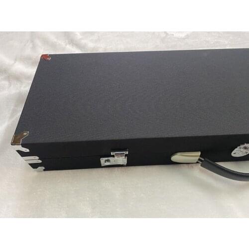 Professional 24-Bow Case - Fit Violin/ Viola Bows with great bow holders 24 bow boxes waterproof cloth plush velvet lined key