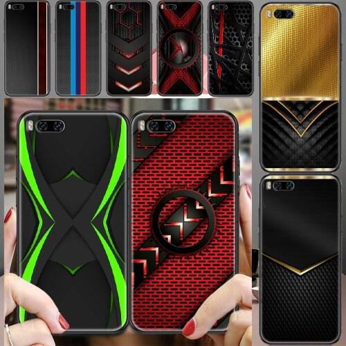 Sports Car Carbon Fibre Phone case For Xiaomi Mi Max Note 3 A2 A3 8 9 9T 10 Lite Pro Ultra black silicone Etui fashion bumper