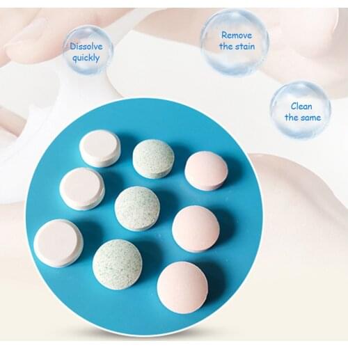 10pcs Hand Washing Cleaning Effervescent Tablets Washing Foam Hand Clean Tablets 20cm Diameter Hand Clean Effervescent Tablets