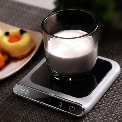 Smart Electric Cup Mug Milk Coffee Drink Warmer Heater Portable 55° Constant Temperature Heating Pad 3 Modes Smart Tray cocina