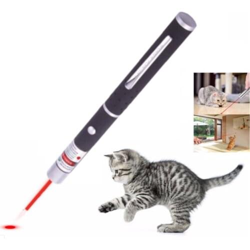 1PC 5MW LED Laser Pet Cat Toy Red Dot Light Sight 530Nm 405Nm 650Nm Interactive Laser Pen Pointer