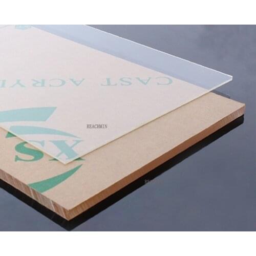 200*200mm Plexiglas Helder Acryl Perspex Sheet Plastic Transparant Bestuur Perspex Panel Organisch Glas Polymethyl methacrylaat
