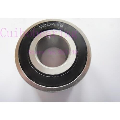 5pcs 5303 2RS 3303 2RS double row angular contact ball bearings size:17mmx47mmx22.2mm