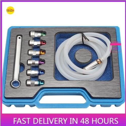 8PCS Brake Cylinder Screw Oil Drain Socket Wrench Brake System Exhaust Wrench