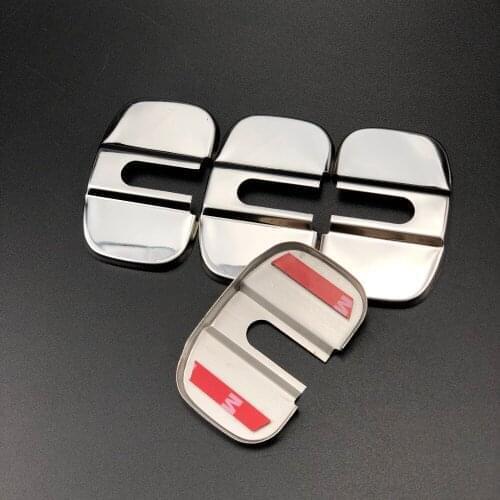 Car styling Accessories Door Lock Anti Rust Protection Cover For Roewe RX5 i6 350 360 550 For MorrisGarages MG5 MG6