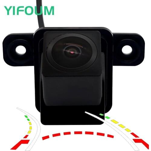 AHD Fisheye 12LED Dynamic Trajectory Car Rear View Wireless Camera For SsangYong Tivoli Tivoli XLV Tivoli Air LUVi 2015-2018