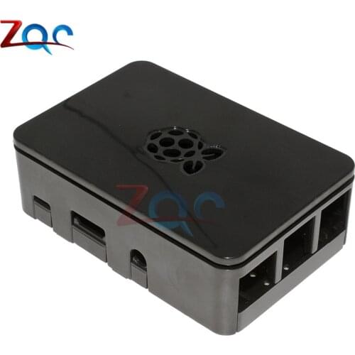 Black/White Raspberry pi 3 Case Updated Premium Raspberry Pi Case for Raspberry Pi 3, 2 & B