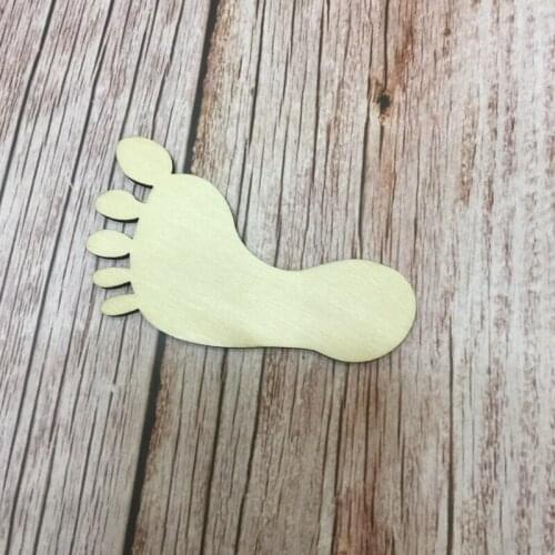 Baby toy diy unfinished art minds wood crafts wood carving 50pcs