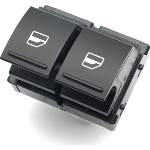 Electronic Window Control Switch Left Driver Front for Volkswagen Caddy 2K Jetta EOS Golf MK5 Passat B6 1K3959857 1K3959857A