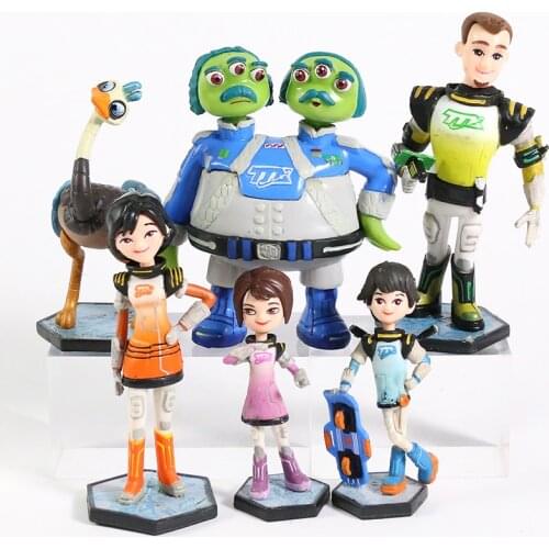 Miles From Tomorrowland PVC Figures Toys 6pcs/set