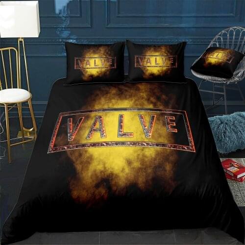 Valve Duvet Cover Twin/Queen/King Size Luxury Comforter Bedding Set With Pillowcase Home Bed Decora Dropshipping