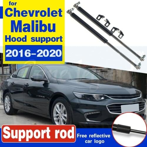 For Chevrolet Malibu 2016 2017 2018 2019 2020 XL Hood Cover Gas Spring Shock Lift Strut Bars Support Rod Car-Styling