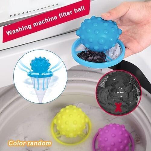 New Home Floating Lint Hair Catcher Mesh Pouch Washing Machine Laundry Filter Bag Bathroom floating pet fur catcher