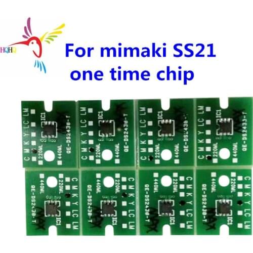 One Time Chip SS21 For Mimaki CJV150-75 CJV150-107 CJV150-130 CJV150-160 CJV300-130 Single Use Chip SS21 for Mimaki Chip SS21