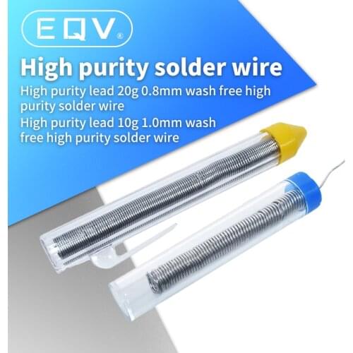 DIY Tin lead Rosin Core Solder Wire 10g 20g 1.0mm 2% Flux Reel Welding line New Tin content 45