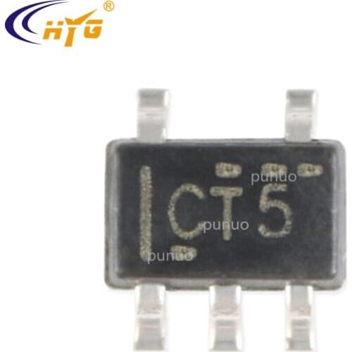 Original Authentic SN74LVC1G06DCKR Encapsulation SC70-5 Silk Screen CT5 Single Inverter Buffer/Driver With Open-Drain Output