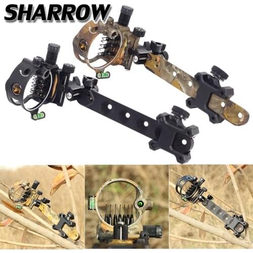 DB9270 Archery Compound Bow Sight 0.019mm 7 Pin Sight Aiming Tool Outdoor Hunting Shooting Bow And Arrow Accessories