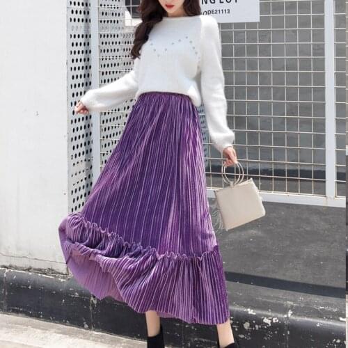 Женские юбки макси QRWR China At AliExpress