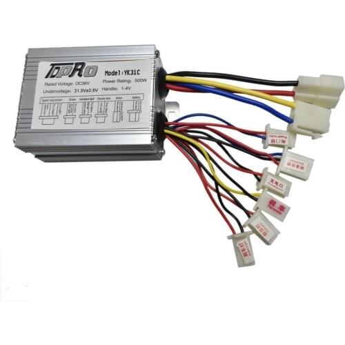 24V 500W Brush Motor Speed Controller dc motor speed controller controller electric Bicycle For ATV Go Kart Quad Buggy Pit Bike