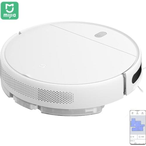 Xiaomi Official Store MIJIA Mi Sweeping Mopping Robot Smart Vacuum Cleaner G1 for Home Cordless Washing 2200PA Cyclone Suction