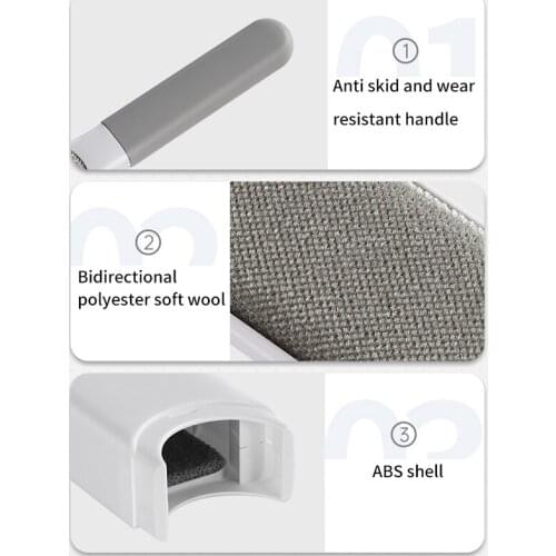 Cleaning Brushes Lint Remover Dusting Static Brush Clothes Hair Brush Wool Lint Dust Sticky Remove Tools