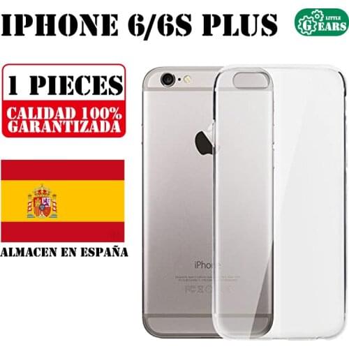 IPhone 6 Plus 6S Plus Ultra Thin Transparent Silicone Case Shockproof and Dirt-resistant Protection