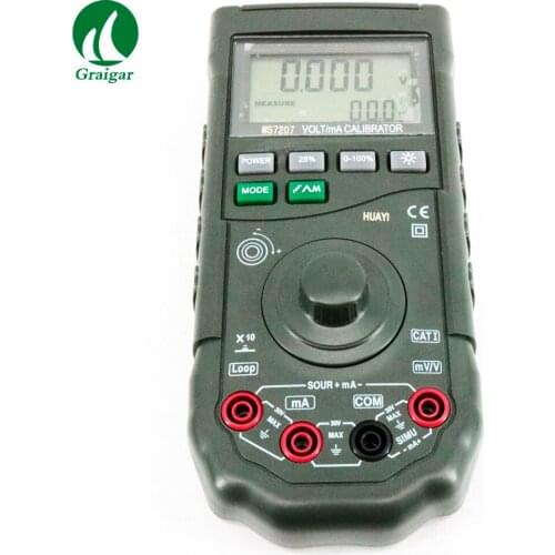MS7207 Volt/mA High Accuracy Digital Loop Calibrator Process Calibrator