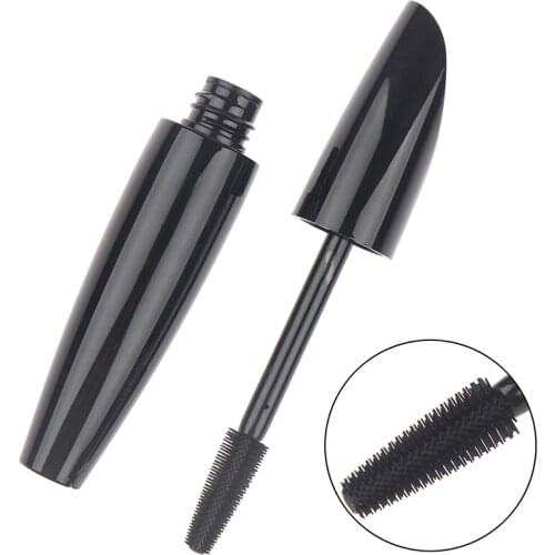 1pcs Empty Cosmetic Mascara Tube Eyelash Cream Vial/Liquid Bottle/Container Black Cap Refillable Bottles 10/15ML