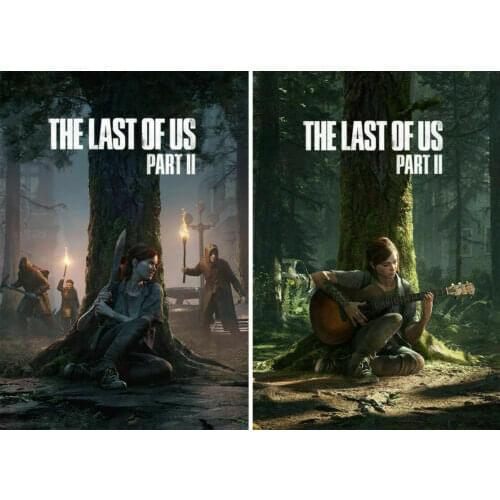 2style ChooseThe Last Of US : Part II 2 Game Art Film Print Silk Poster for Your Home Wall Decor 24x36inch