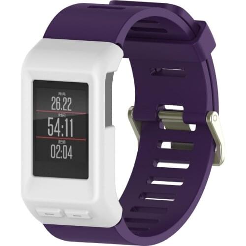 50pcs/Lot Silicone Case Cover Sleeve Protective Rubber Case for Garmin Vivoactive HR GPS Smart watch Sports Activity Tracker