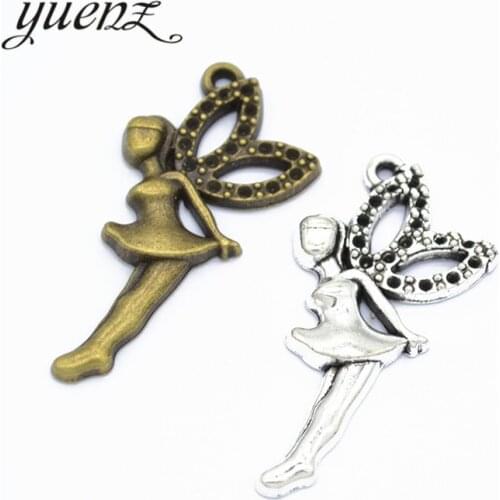 YuenZ 8pcs Genius Charms Pendant Fit necklace Jewelry Making DIY Jewelry Findings 80*23mm I233