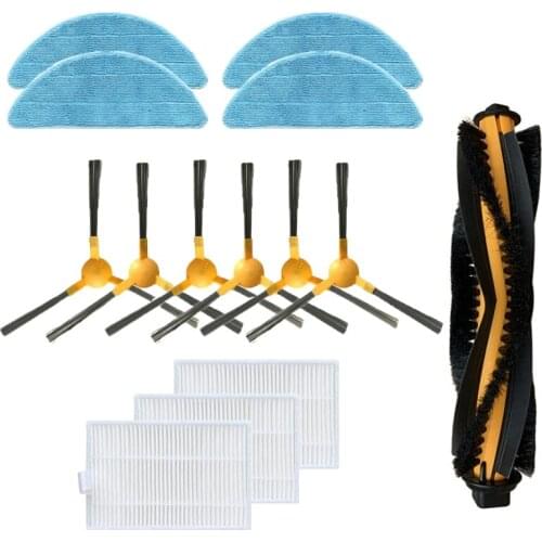 Main Brush HEPA Filter Side Brush for MOOSOO RT30 RT40 RT50 Robot Accessory Set Vacuum Cleaners Parts Accessories