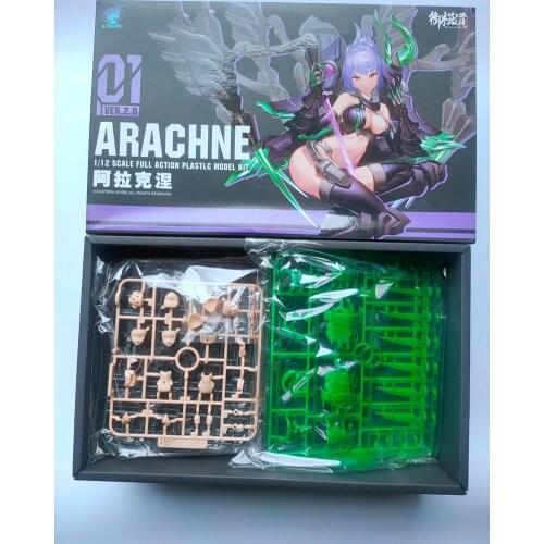 ATKGIRL Spider 2.0 Arakne 2.0 PVC assembled model toy