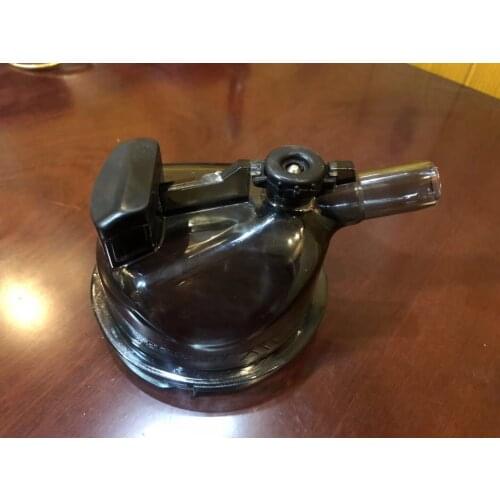 PSU 400CC Milk Collector Bowl Big Size Cow Milking Unit Bottom Bowl Milking Claw Spare Part With Shut off Valve Sealing Gasket