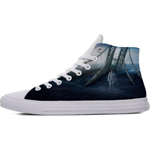 Casual Shoes Mens White Movie For Oblivion Tom Cruise Comfort Walking Shoes Lace Up Men Fashion Footwear Man And Woman