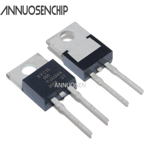BYC15-600P BYC15-600 BYC15 600 TO-220 10pcs/lot