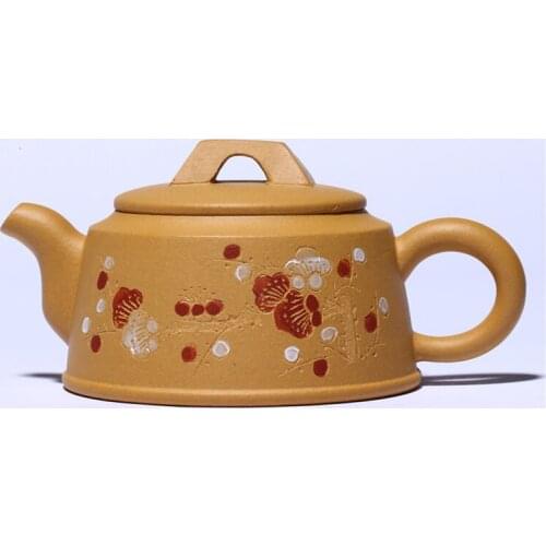 Yixing Purple Clay Teapot Handmade Teapot Raw Ore Section Mud Icing on The Cake Kungfu Tea Set Teapot Household Teapot