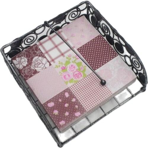 33*33cm 20pcs/lot Flowers Color Printed Paper Napkins Facial Tissues Paper Party Paper DIY Wedding Birthday Party Decorations