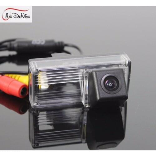 JanDeNing RearView Backup Camera/License Plate Light OEM For Toyota Land Cruiser 120 Prado 2002-2009(No Spare wheel on door)