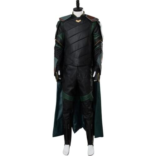 Thor Ragnarok Cosplay Loki Cosplay Costume Adult Men Women Outfit Whole Set Halloween Carnival Party Cosplay Costumes
