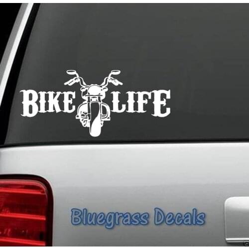BIKE LIFE MOTORCYCLE Decal Sticker window sticker 15cm